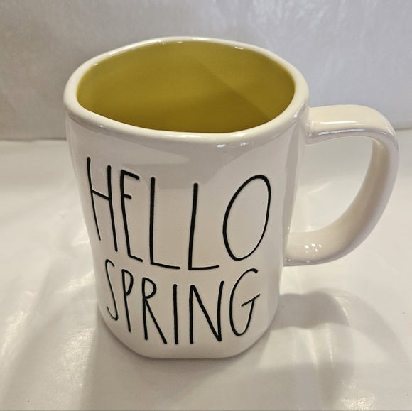 Huge, Rae Dunn "Hello Spring" Mug. - Picture 2 of 7